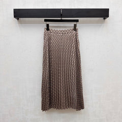 GUCCI 25S PLEATED DRESS IN TWILL FABRIC YB 264500