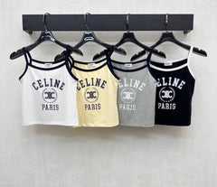 CELINE SPAGHETTI STRAP TOP 267819