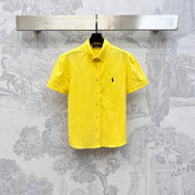 RALPH LAUREN SHORT-SLEEVE SHIRT YELLOW 274779