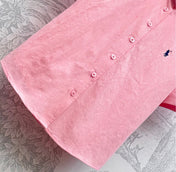 RALPH LAUREN SHORT-SLEEVE SHIRT PINK 274777