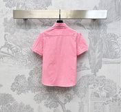RALPH LAUREN SHORT-SLEEVE SHIRT PINK 274777