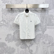 RALPH LAUREN SHORT-SLEEVE SHIRT WHITE 274774