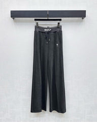 DIOR 25S WIDE-LEG DRAWSTRING PANTS STYLE 018