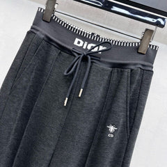 DIOR 25S WIDE-LEG DRAWSTRING PANTS STYLE 018