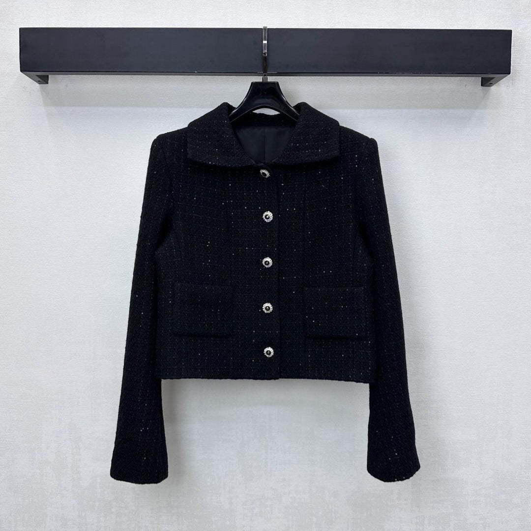 CHANEL 25S WOOL COAT 308