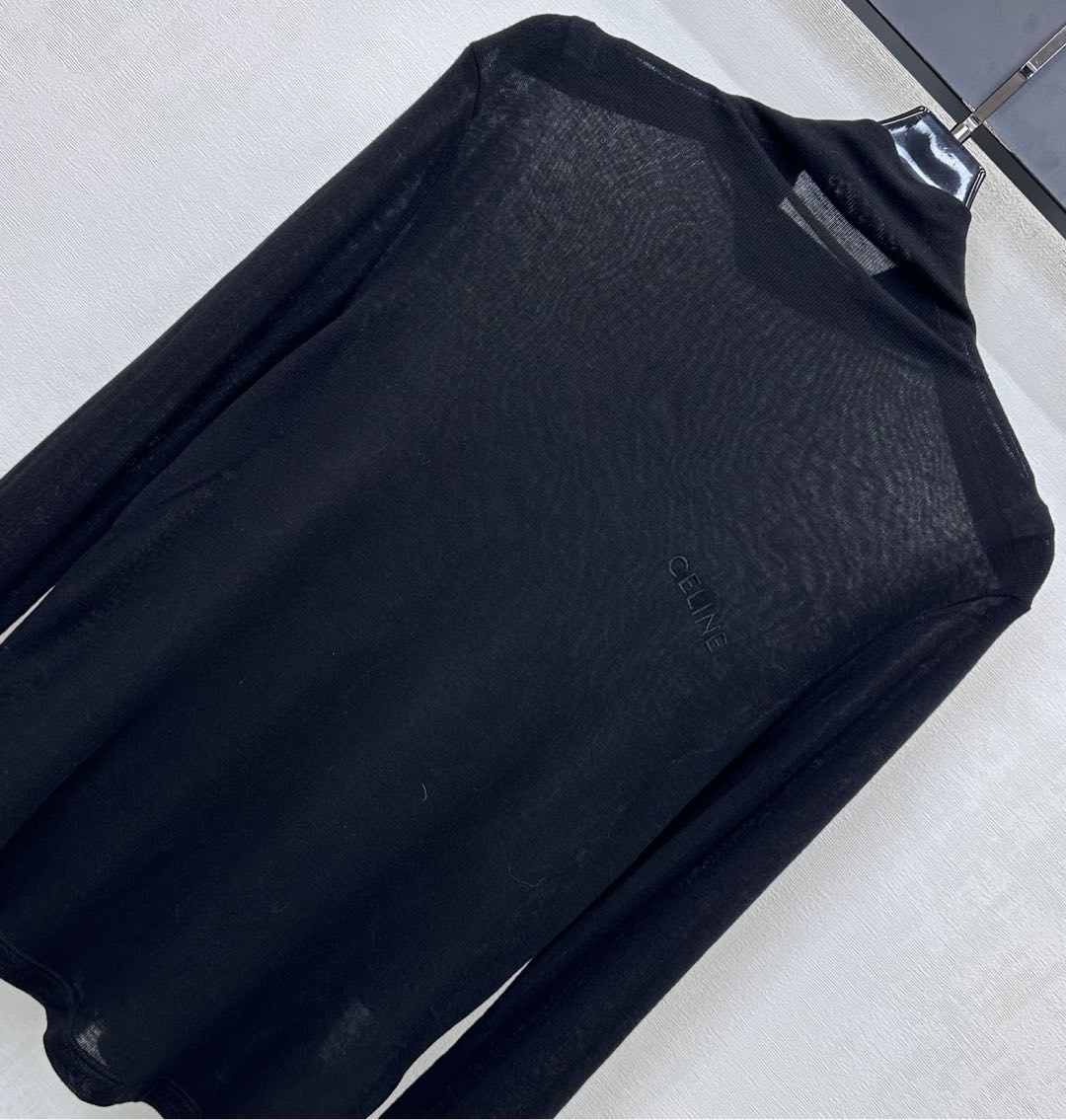 CELINE 25S PRINTED TURTLENECK 0101