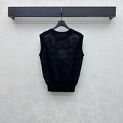 CHANEL 26S SLEEVELESS SWEATER STYLE 1064