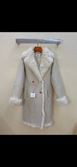 HERMES 25S LONG FUR COAT 234