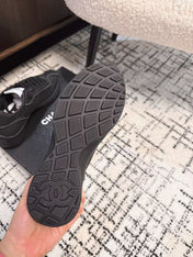 CLASSIC SNEAKERS IN BLACK SHEEPSKIN