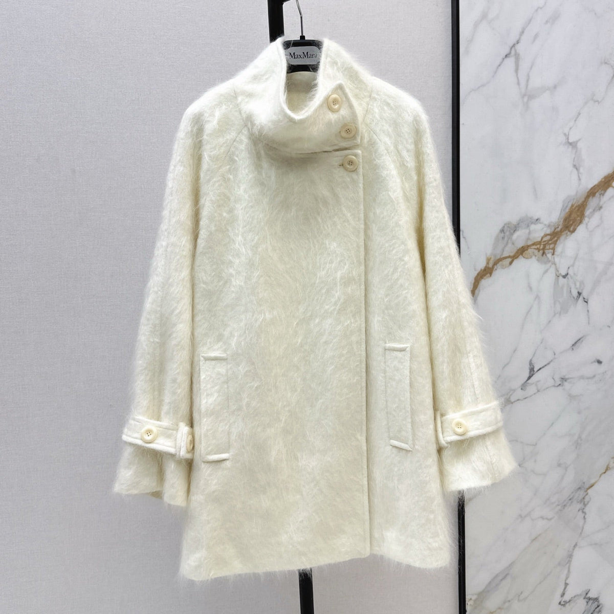 MAX MARA 25S PREMIUM CAPE COAT 096