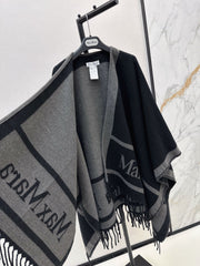 MAX MARA 25S JACQUARD CAPE COAT 007