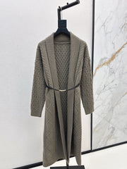 HERMES 25S LONG KNIT CARDIGAN 99430