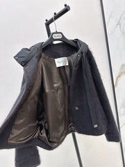 MAX MARA 25S HOODED KNIT JACKET 105