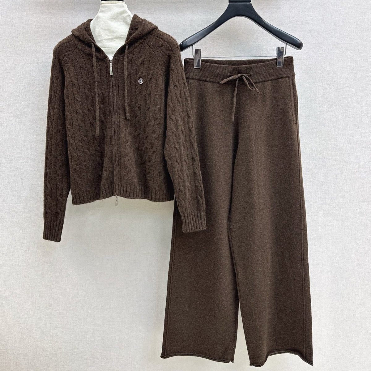 HERMES 25S OVERSIZED WOOL SUIT 025