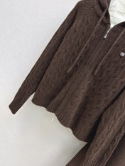 HERMES 25S OVERSIZED WOOL SUIT 025