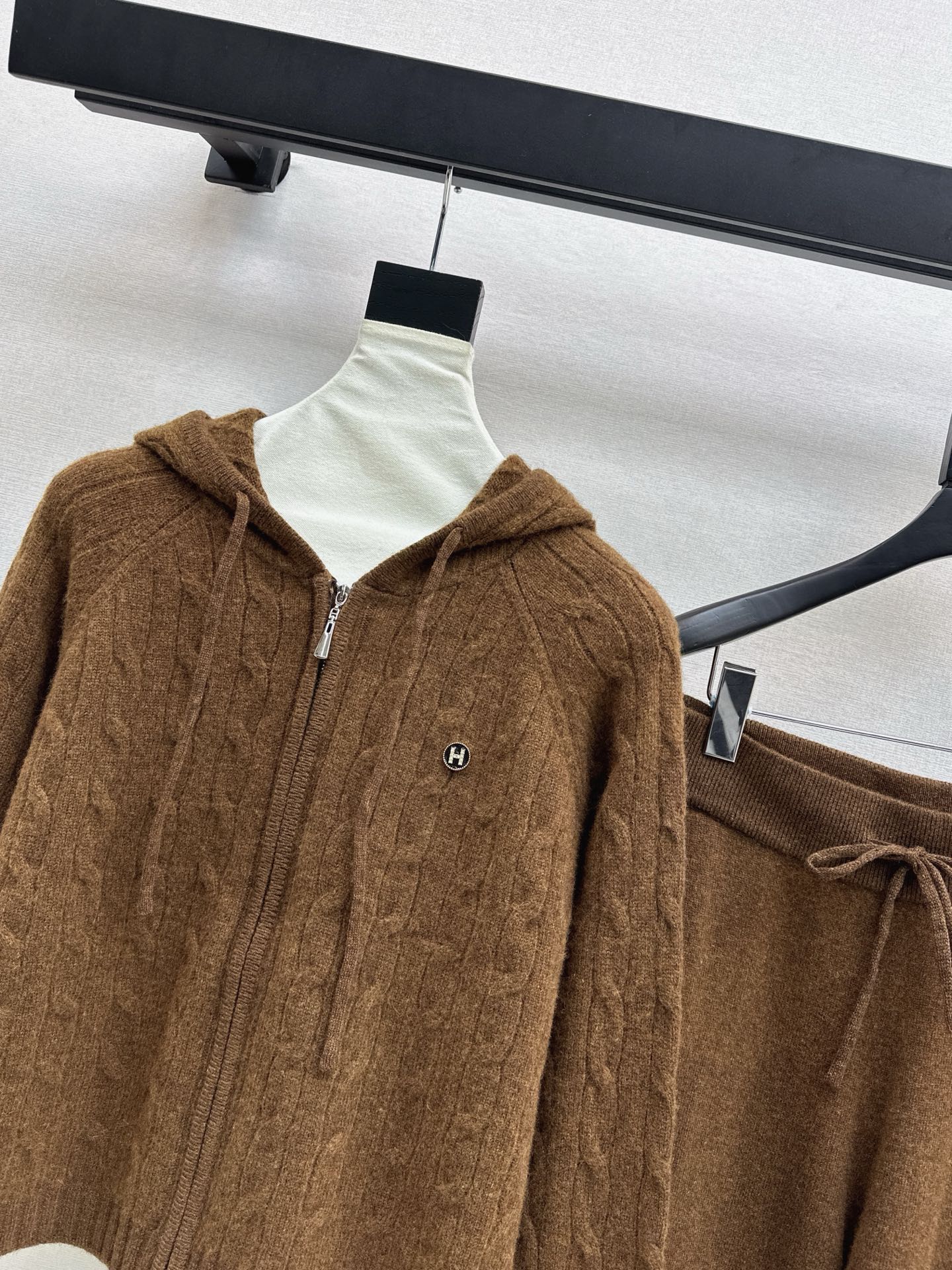 HERMES 25S OVERSIZED WOOL SUIT 024