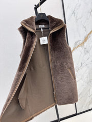 HERMES 25S FUR VEST 668406