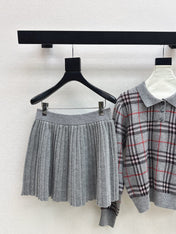 BURBERRY 25S POLO SHIRT AND SKIRT SET 0048