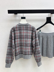 BURBERRY 25S POLO SHIRT AND SKIRT SET 0048