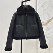 DIOR 25S SHERPA-COLLAR JACKET 542