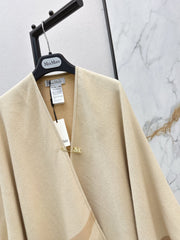 MAX MARA 25S JACQUARD CAPE COAT 008
