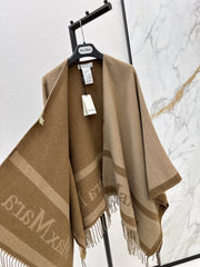 MAX MARA 25S JACQUARD CAPE COAT 009