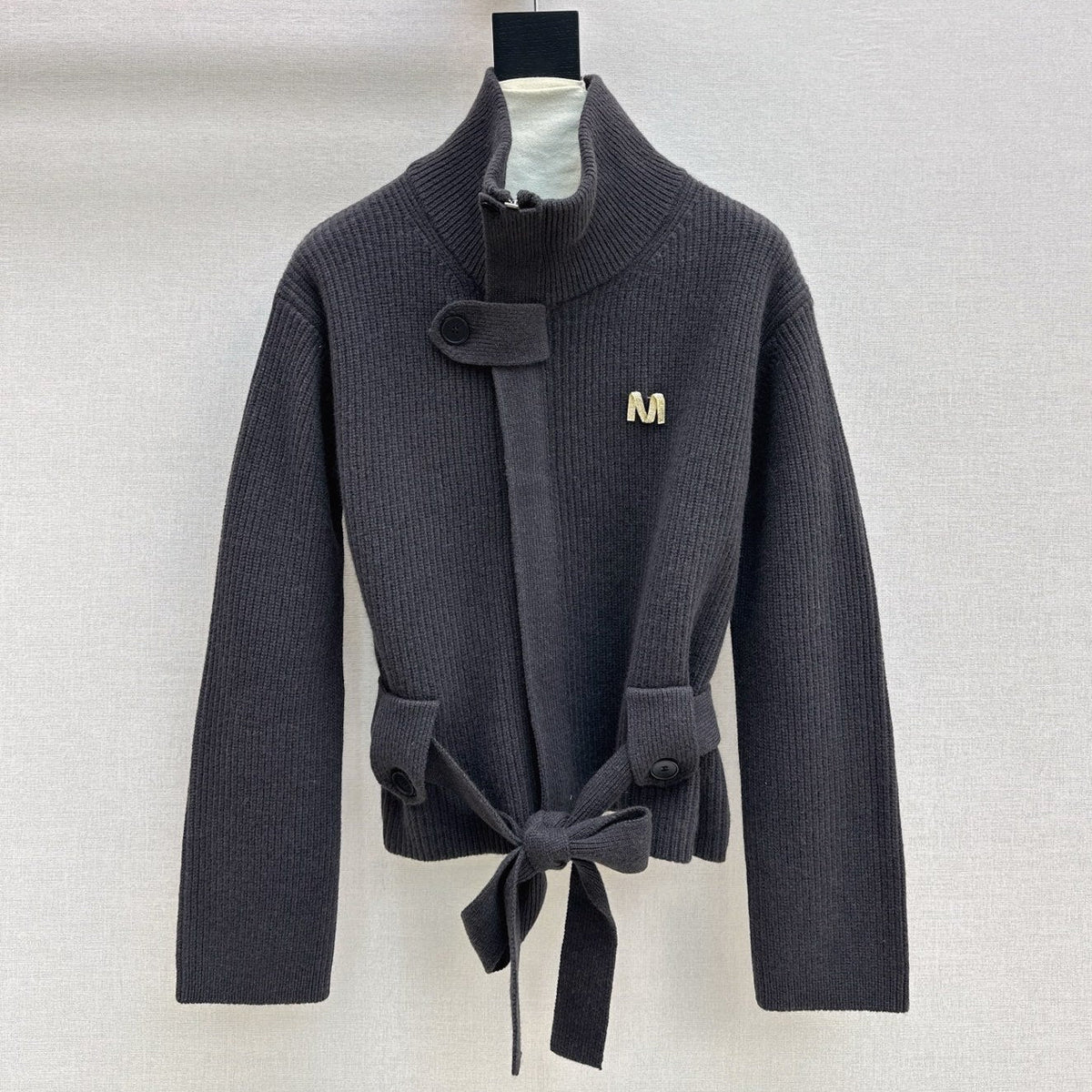 MAX MARA 25S STAND COLLAR CARDIGAN COAT 036