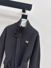 MAX MARA 25S STAND COLLAR CARDIGAN COAT 036