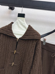 MAX MARA 25S OVERSIZED KNIT SET 034