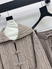 MAX MARA 25S OVERSIZED KNIT SET 033