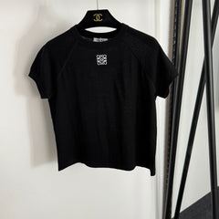 LOEWE SHORT-SLEEVE KNIT TOP STYLE 114