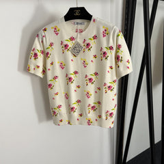 LOEWE SHORT-SLEEVE KNIT TOP STYLE 94