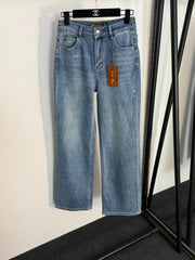 LP HIGH-WAISTED DENIM PANTS STYLE 14
