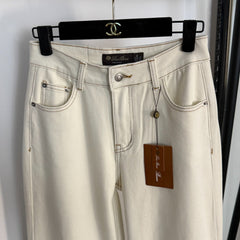 LP HIGH-WAISTED DENIM PANTS STYLE 12