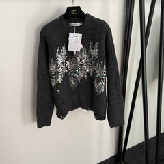 DIOR 25S LONG-SLEEVE SWEATER STYLE 002
