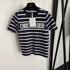 DIOR 25S SHORT-SLEEVE SWEATER STYLE 324