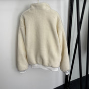 LV 25S STAND-COLLAR JACKET WITH SHEARLING LINING 0157