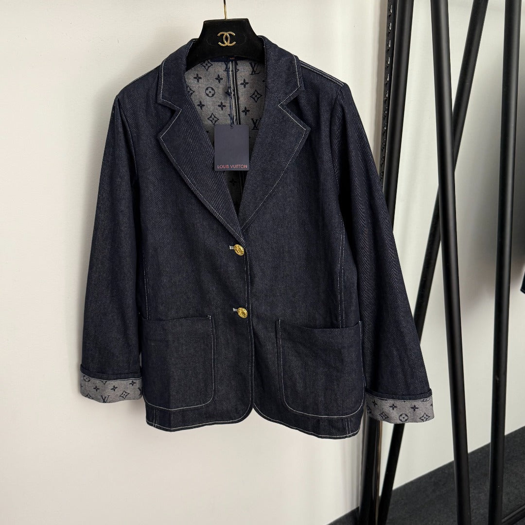 LV 25S DENIM JACKET 0013