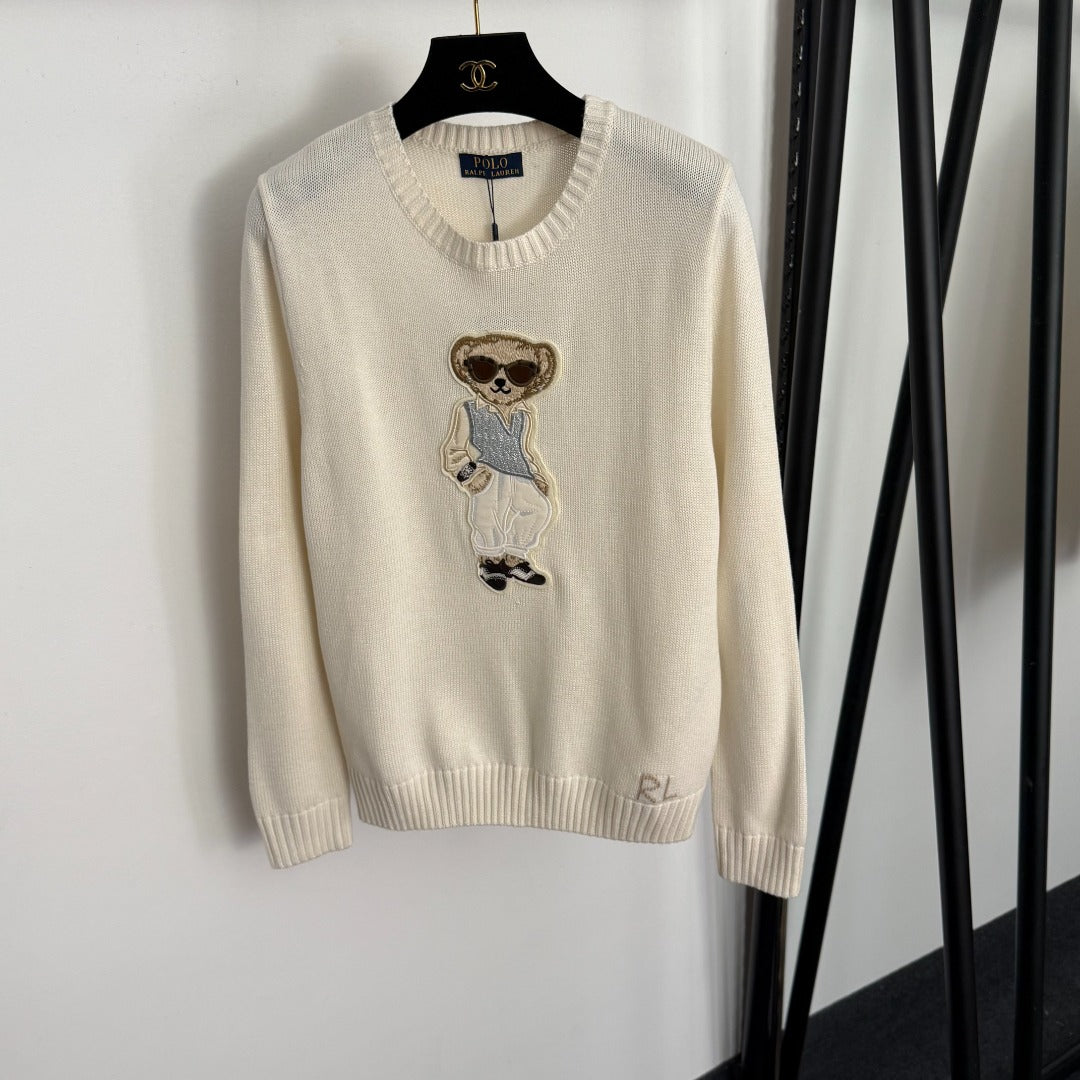 RALPH LAUREN 25S LONG-SLEEVE PULLOVER SWEATER 208