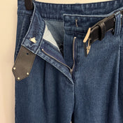 PRADA 25S HIGH‑WAIST STRAIGHT LEG JEANS 235