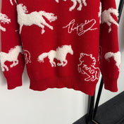 HERMES 25S LONG-SLEEVE SWEATER 468