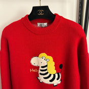 HERMES 25S LONG-SLEEVE SWEATER 466