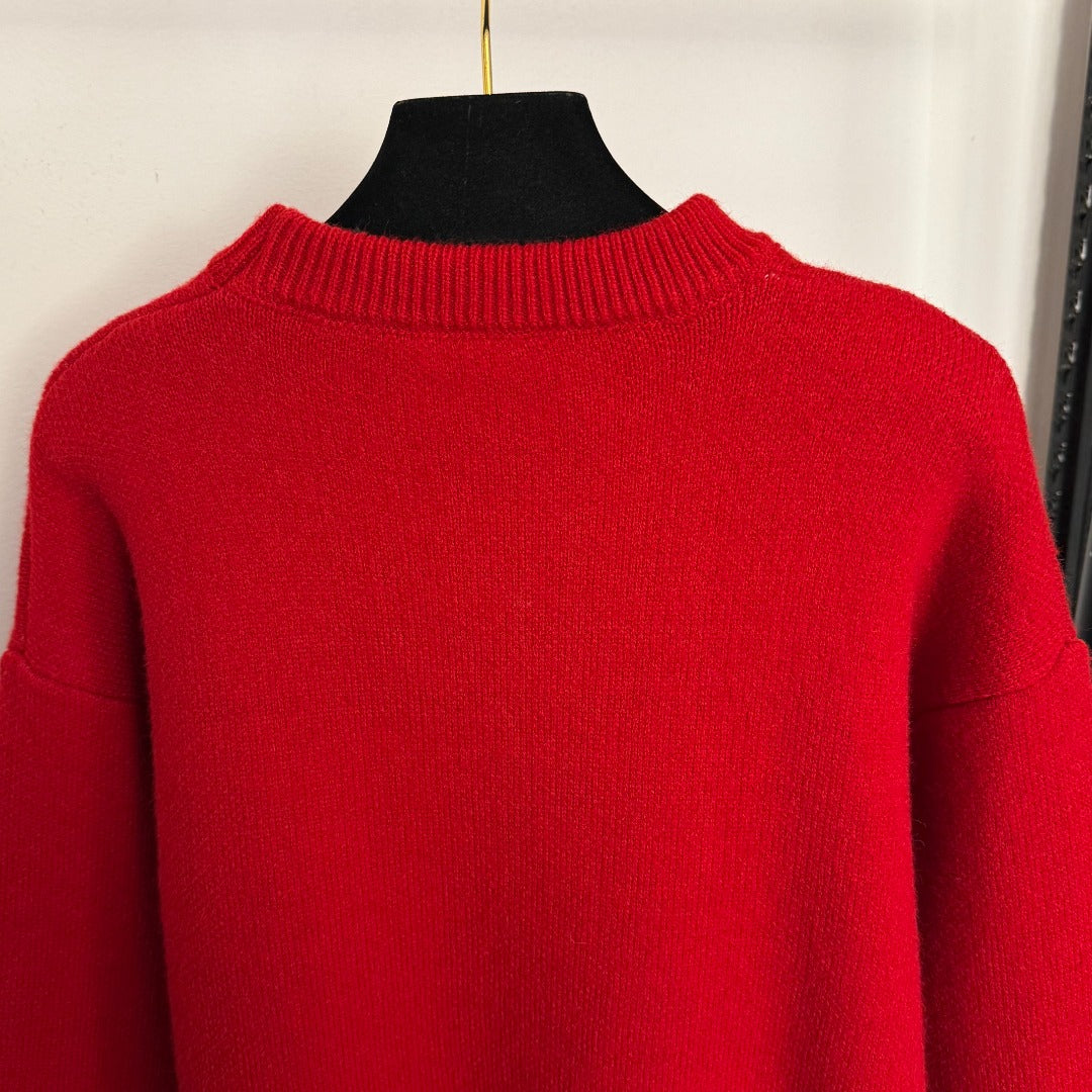 HERMES 25S LONG-SLEEVE SWEATER 466