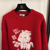 HERMES 25S LONG-SLEEVE SWEATER 465
