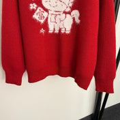 HERMES 25S LONG-SLEEVE SWEATER 465