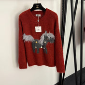 HERMES 25S LONG-SLEEVE SWEATER 439