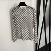 GUCCI 26S LONG-SLEEVE MESH T-SHIRT 187