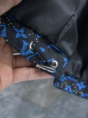 LV COBALT BLUE MIX BLACK MONOGRAM JACKET 239572