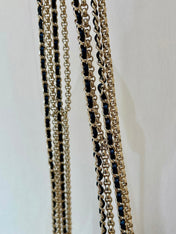 CHANEL HOBO 20 IN BLACK CALFSKIN GOLD HARDWARE