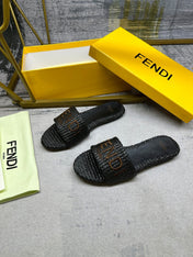FF Signature 10 Black Cotton Fibre Slide